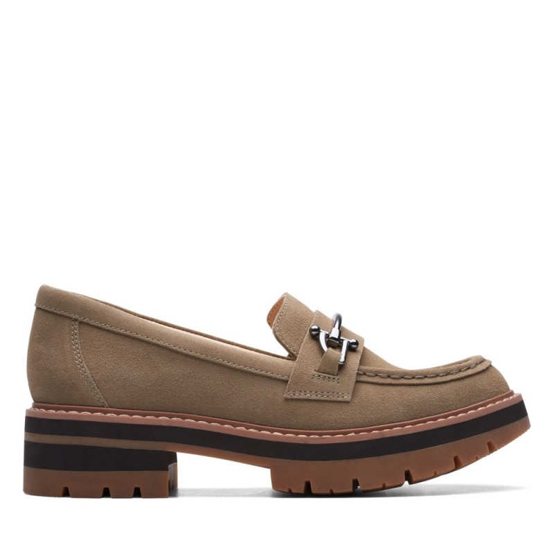 Clarks Orianna Bit Loafers γυναικεια σκούρο καφε | GR173602