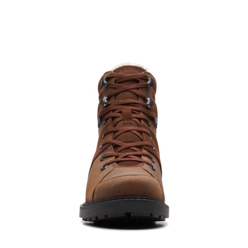 Clarks Orinoco 2 Hike αδιαβροχα Μποτακια γυναικεια καφε | GR154920