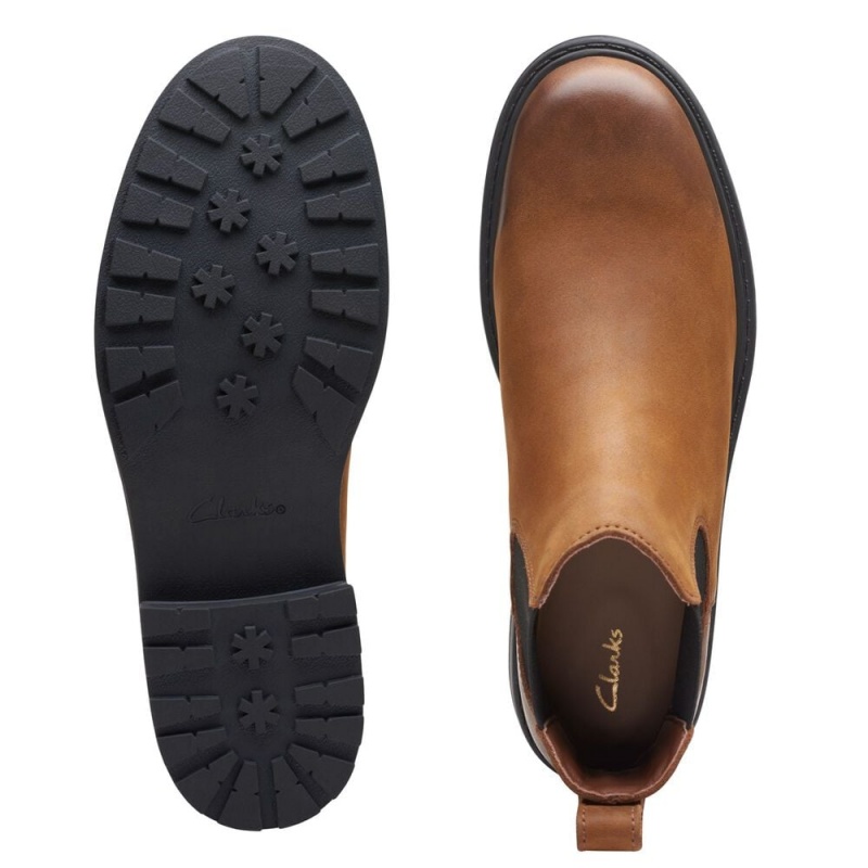 Clarks Orinoco 2 Lane Μποτακια γυναικεια καφε | GR653107