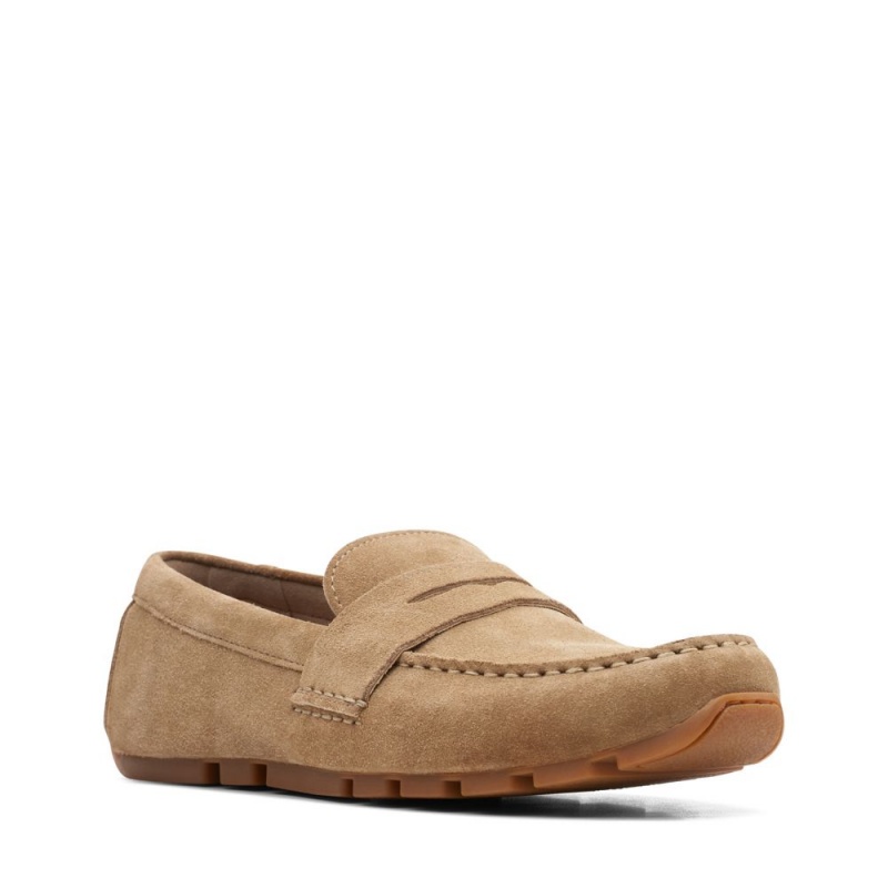 Clarks Oswick Bar Loafers ανδρικα σκούρο καφε | GR421509