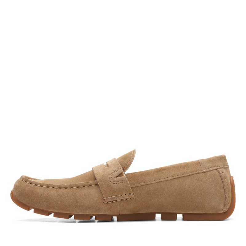 Clarks Oswick Bar Loafers ανδρικα σκούρο καφε | GR421509