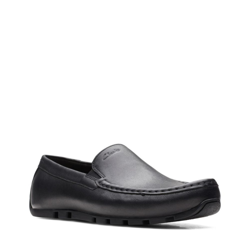 Clarks Oswick Plain παπουτσια ιστιοπλοιας ανδρικα μαυρα | GR821940