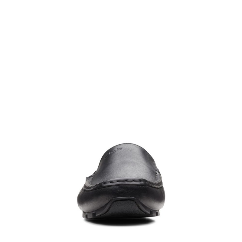 Clarks Oswick Plain παπουτσια ιστιοπλοιας ανδρικα μαυρα | GR821940