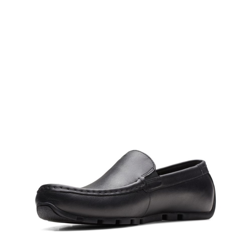 Clarks Oswick Plain παπουτσια ιστιοπλοιας ανδρικα μαυρα | GR821940