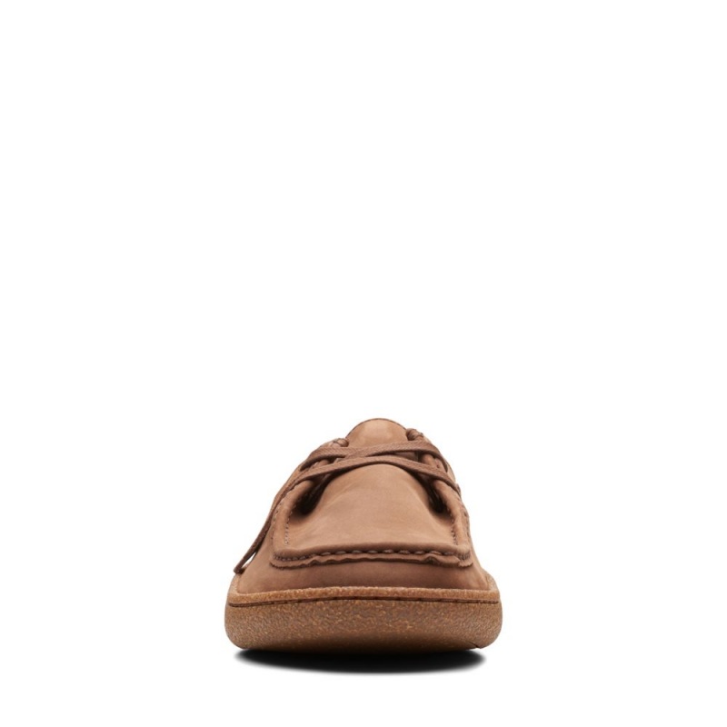 Clarks Pilton Wallabee Παπουτσια ανδρικα καφε | GR785326