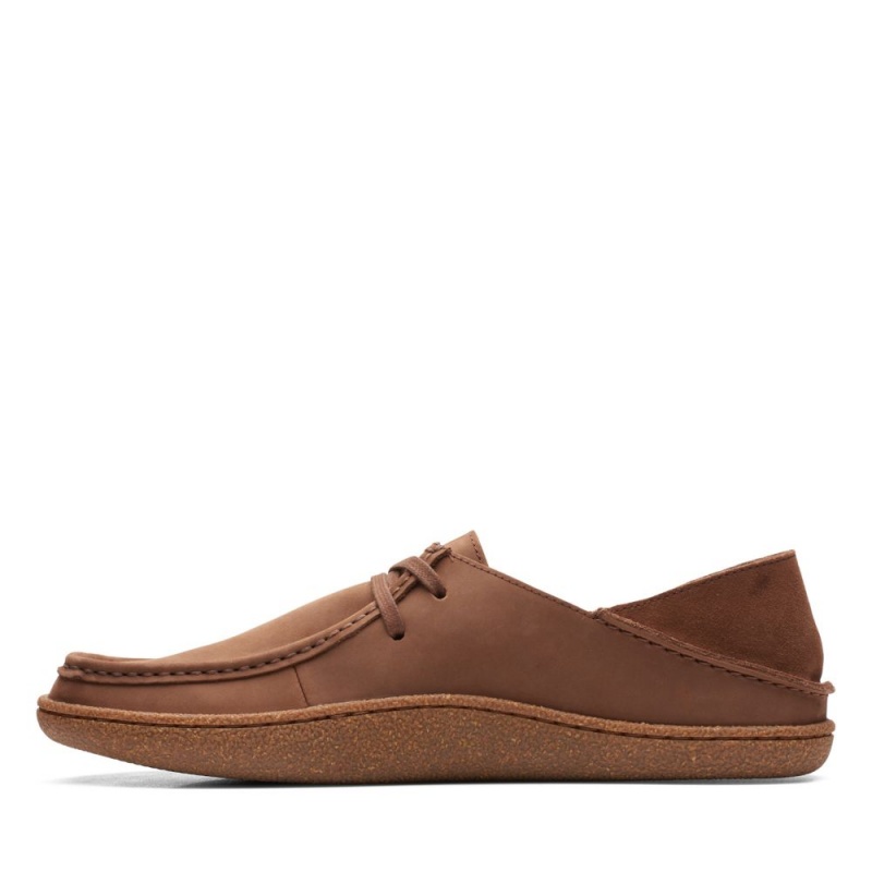 Clarks Pilton Wallabee Παπουτσια ανδρικα καφε | GR785326