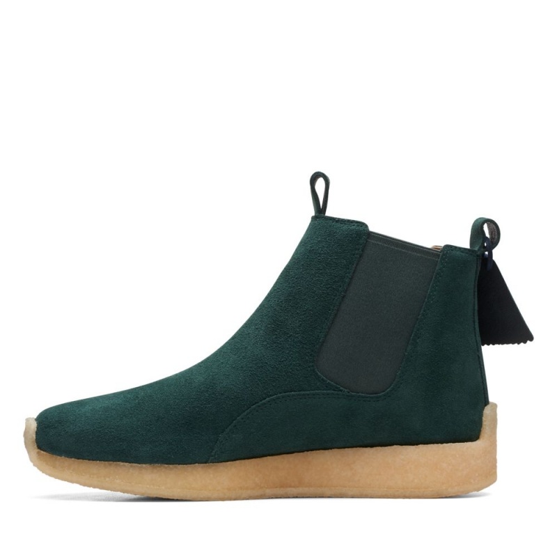 Clarks Radlett Αθλητικα Παπουτσια ανδρικα σκούρο πρασινο | GR198326