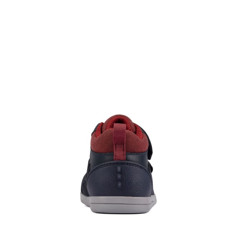 Clarks Rex Park Toddler Μποτακια για κοριτσια σκουρο μπλε | GR056379