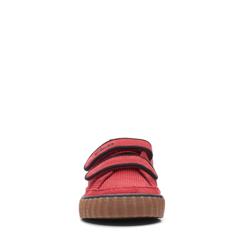 Clarks River Tor Toddler Παπουτσια για κοριτσια κοκκινα | GR832715