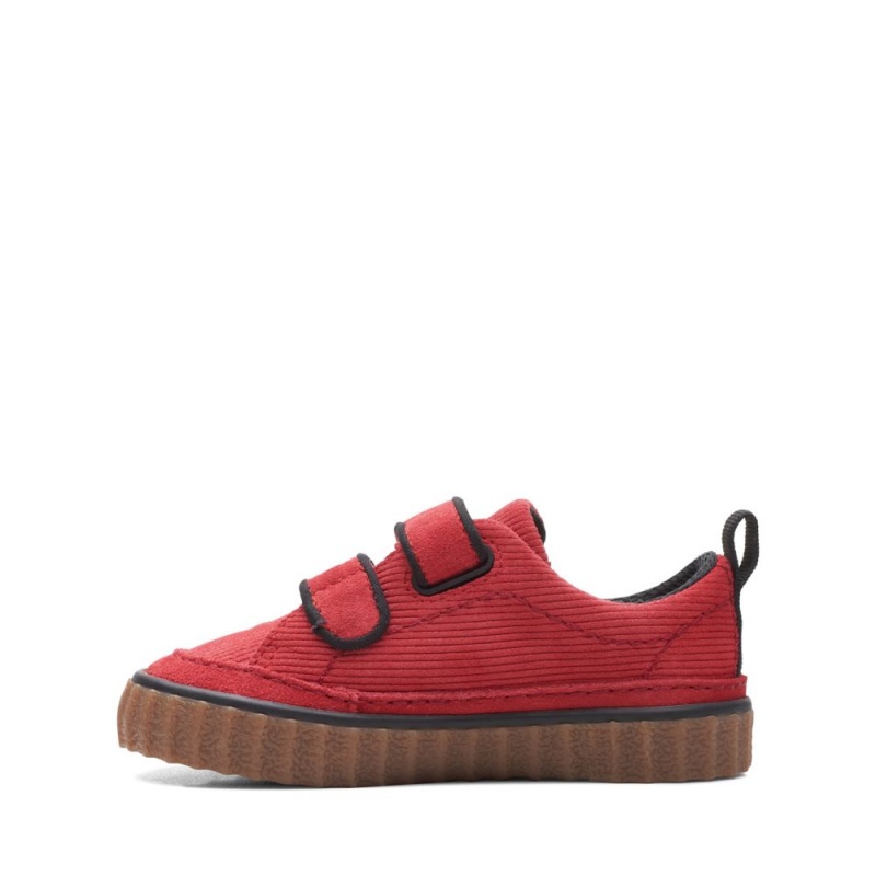 Clarks River Tor Toddler Παπουτσια για κοριτσια κοκκινα | GR832715