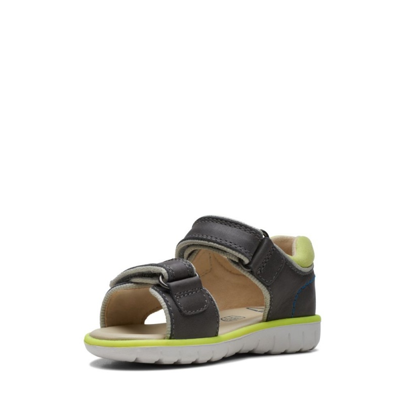 Clarks Roam Plane Toddler Σανδαλια για κοριτσια γκρι | GR576302