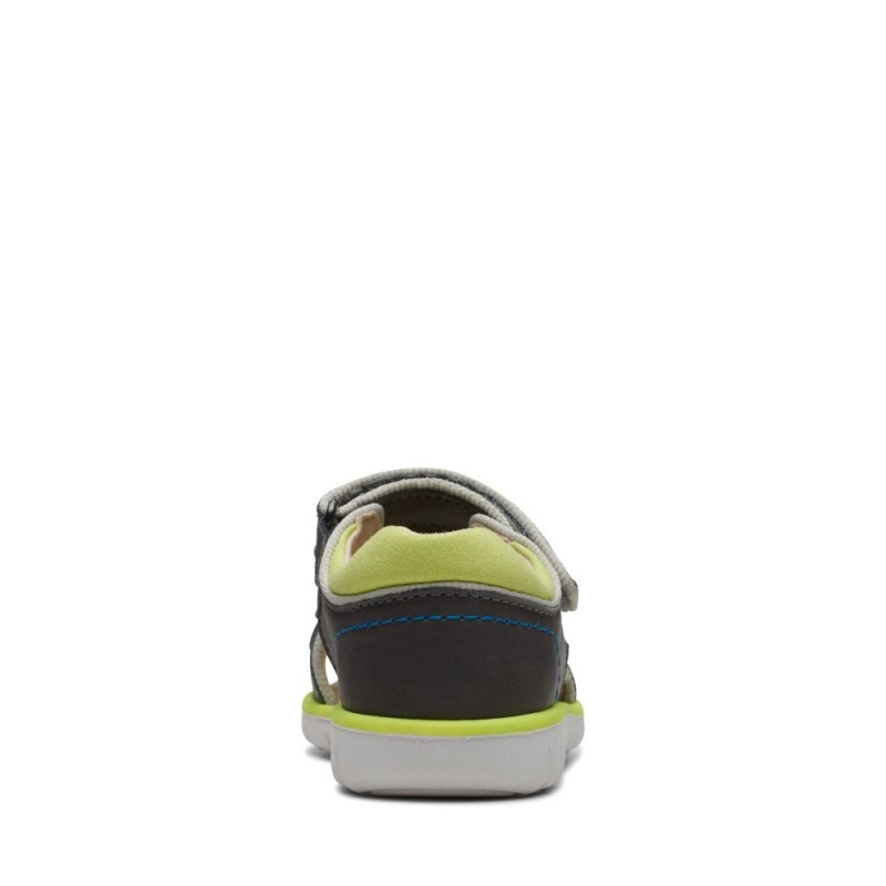 Clarks Roam Plane Toddler Σανδαλια για κοριτσια γκρι | GR576302