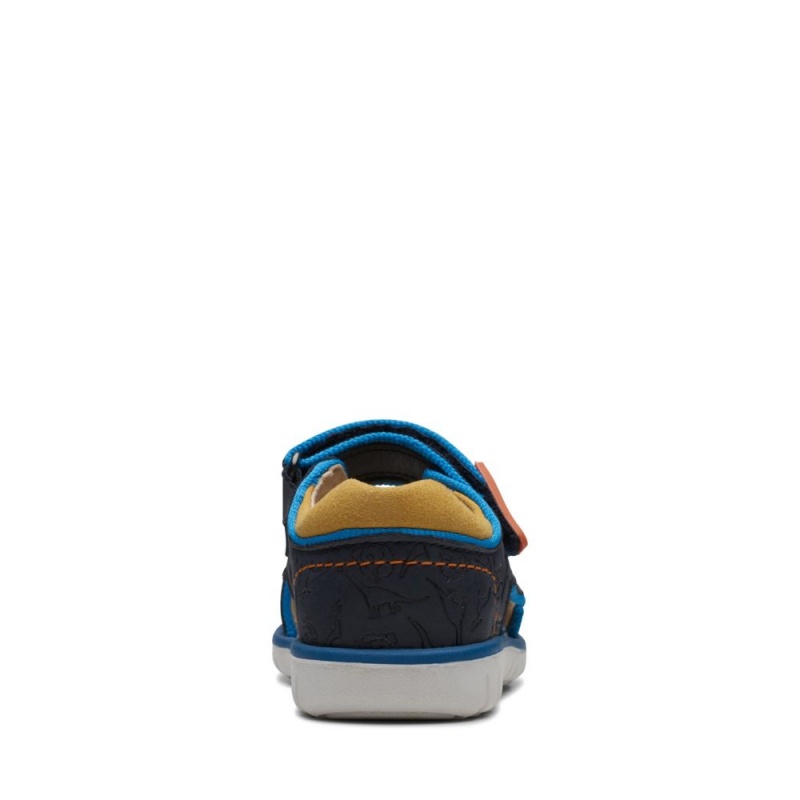 Clarks Roam Plane Toddler Σανδαλια για κοριτσια σκουρο μπλε | GR346279