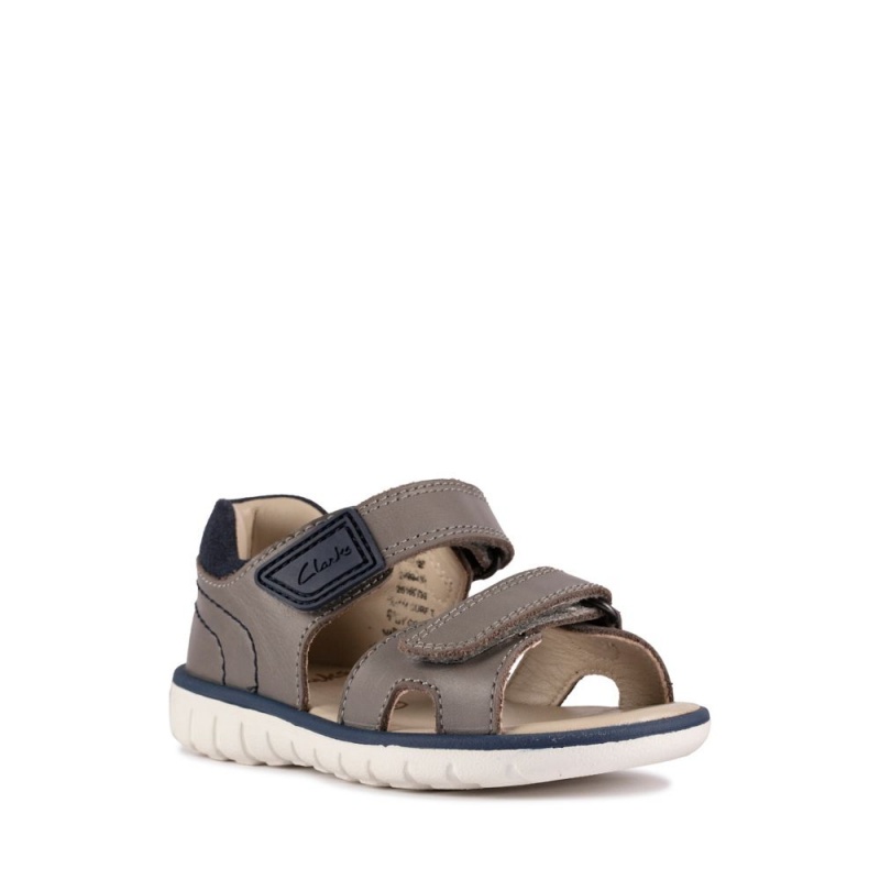 Clarks Roam Surf Toddler Σανδαλια για αγορια γκρι | GR215368