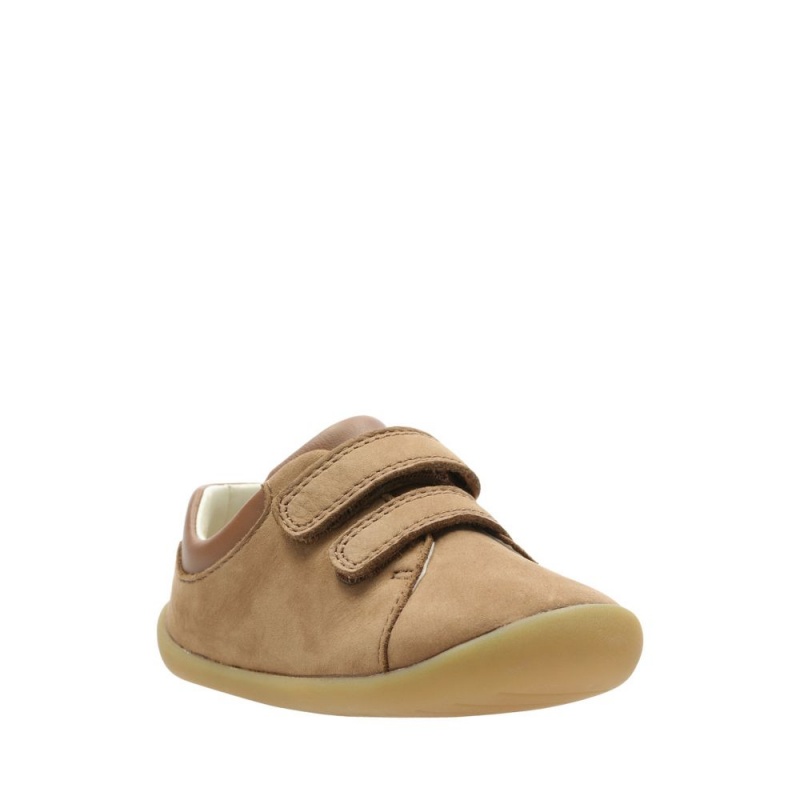 Clarks Roamer Craft Toddler καμβα παπουτσια για αγορια καφε | GR524079