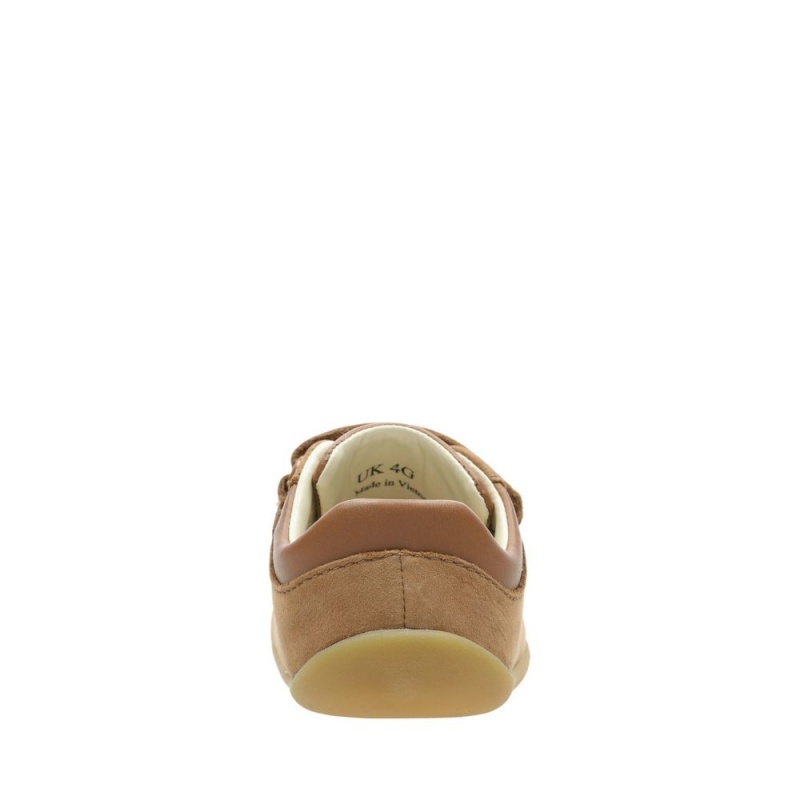 Clarks Roamer Craft Toddler καμβα παπουτσια για αγορια καφε | GR524079