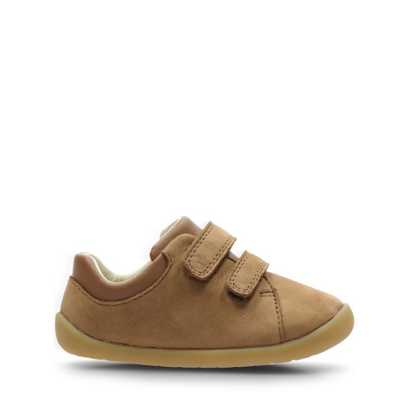 Clarks Roamer Craft Toddler καμβα παπουτσια για αγορια καφε | GR524079