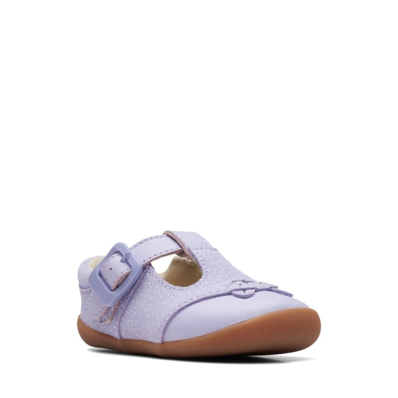 Clarks Roamer Cub Toddler Παπουτσια για κοριτσια μωβ | GR487516