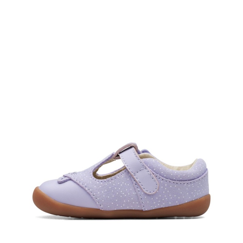 Clarks Roamer Cub Toddler Παπουτσια για κοριτσια μωβ | GR487516