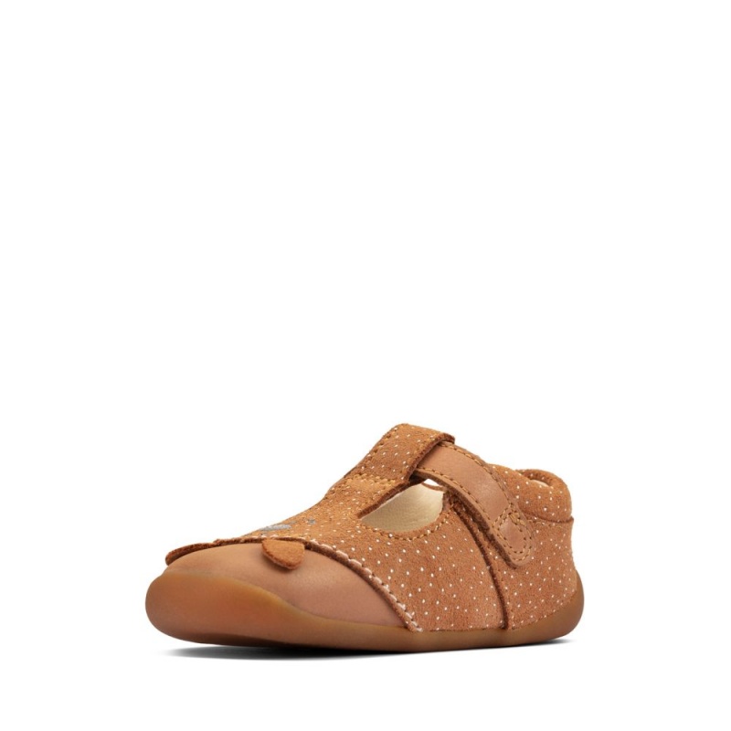 Clarks Roamer Cub Toddler Παπουτσια για αγορια καφε | GR746253