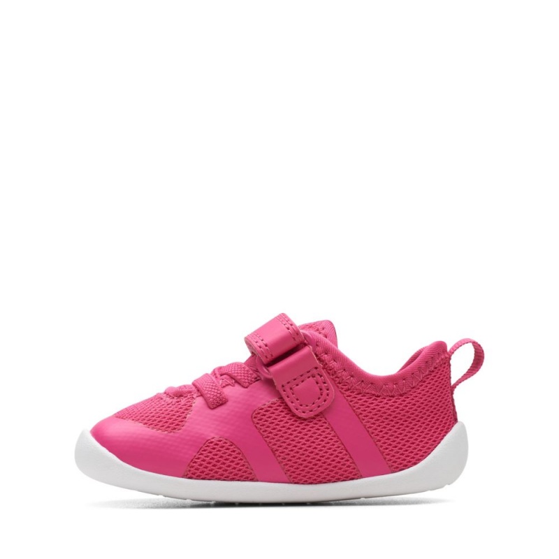 Clarks Roamer Flux Toddler Παπουτσια για κοριτσια ροζ | GR104367