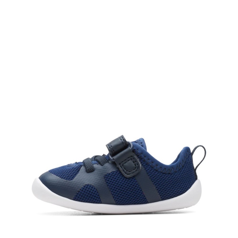 Clarks Roamer Flux Toddler Παπουτσια για αγορια σκουρο μπλε | GR354092