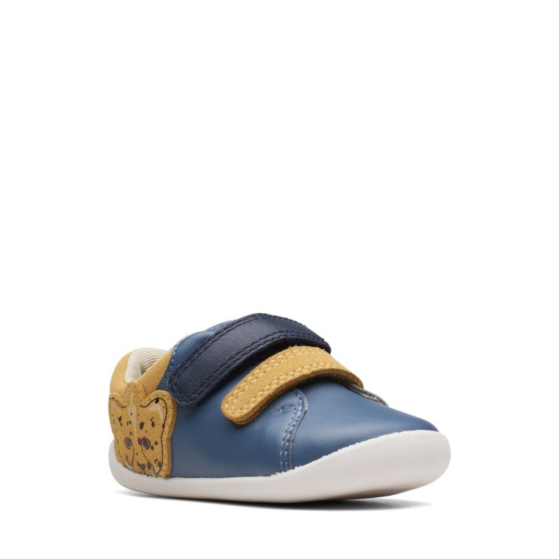 Clarks Roamer Race Toddler Παπουτσια για αγορια μπλε | GR467092