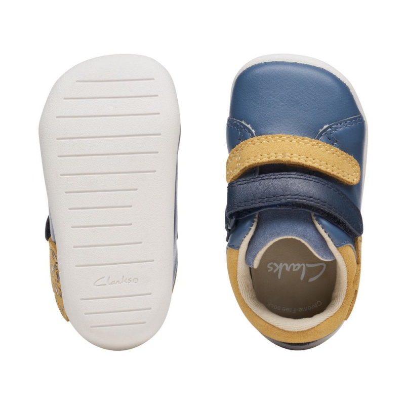 Clarks Roamer Race Toddler Παπουτσια για αγορια μπλε | GR467092