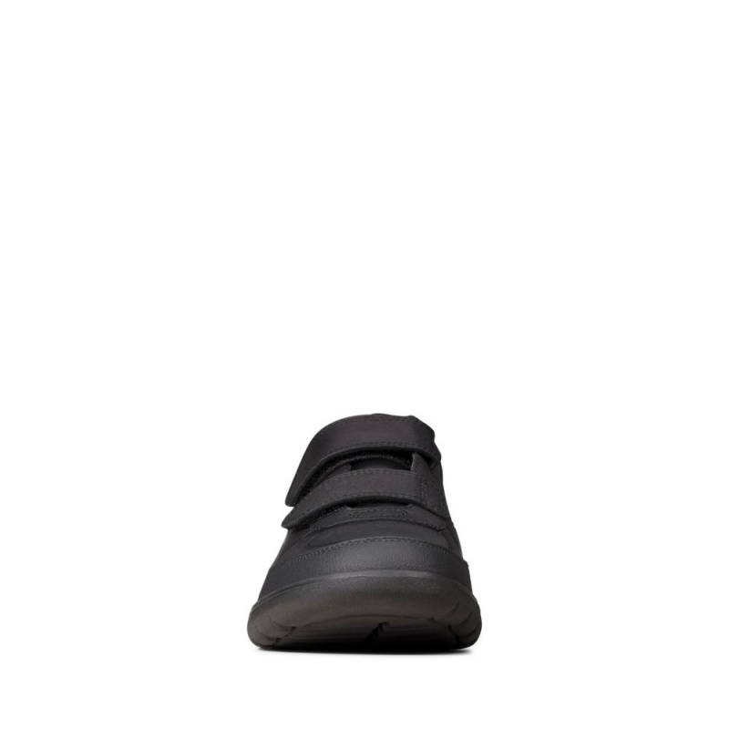 Clarks Scape Flare Youth Παπουτσια για σχολειο για κοριτσια μαυρα | GR235890