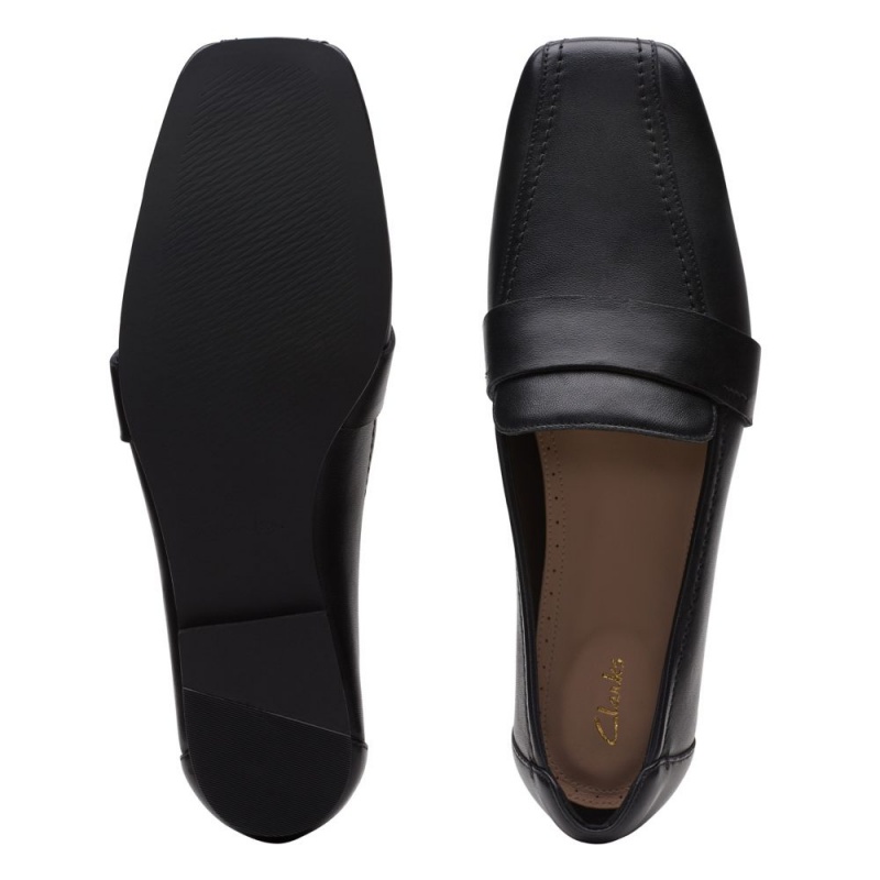 Clarks Seren Flat Loafers γυναικεια μαυρα | GR539468