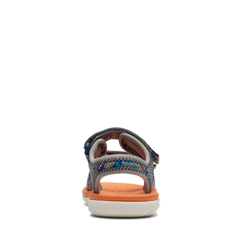 Clarks Surfing Tide Toddler Σανδαλια για κοριτσια γκρι | GR406328