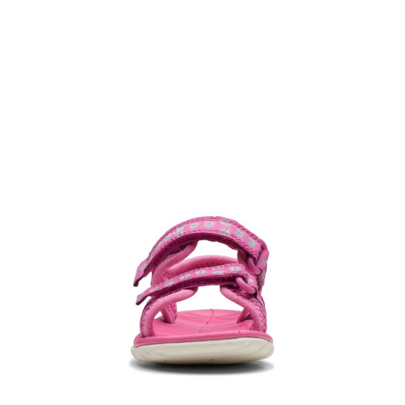 Clarks Surfing Tide Toddler Σανδαλια για κοριτσια ροζ | GR925863