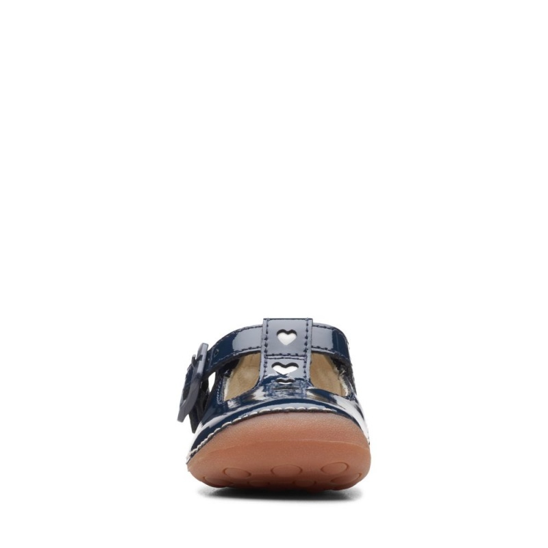 Clarks Tiny Beat Toddler Παπουτσια για κοριτσια σκουρο μπλε | GR581029