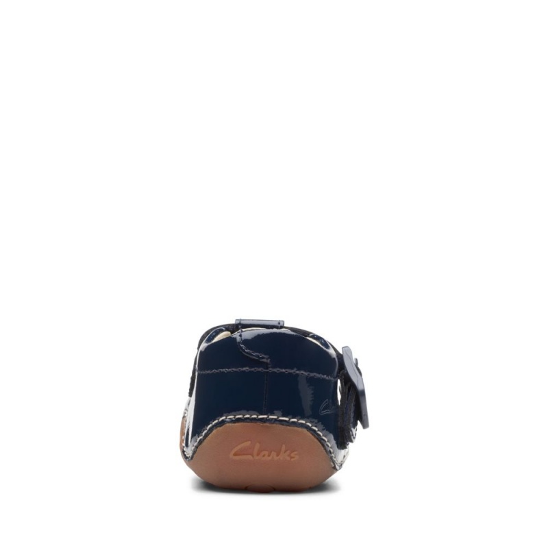 Clarks Tiny Beat Toddler Παπουτσια για κοριτσια σκουρο μπλε | GR581029