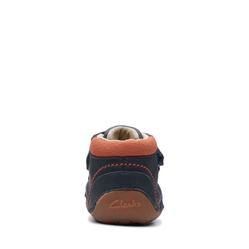 Clarks Tiny Play Toddler Μποτακια για αγορια σκουρο μπλε | GR684520