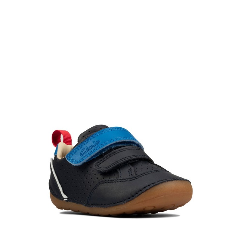 Clarks Tiny Sky Toddler Παπουτσια για αγορια σκουρο μπλε | GR407531