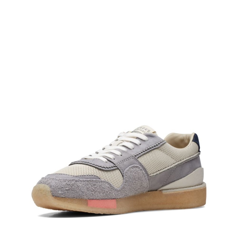 Clarks Tor Run Αθλητικα Παπουτσια ανδρικα Grey/White | GR729106