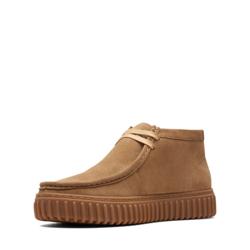 Clarks Torhill Hi Μποτακια γυναικεια σκούρο καφε | GR526847