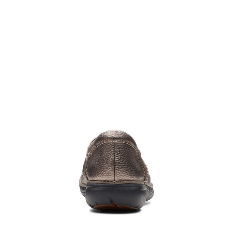 Clarks Un Loop Stride Φλατ Παπουτσια γυναικεια ασημι | GR918205