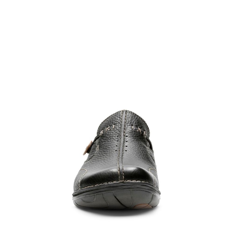 Clarks Un Loop Φλατ Παπουτσια γυναικεια μαυρα | GR728950