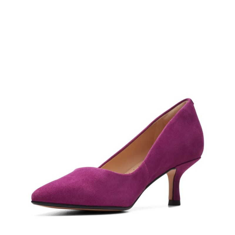 Clarks Violet55 Rae Τακούνια γυναικεια μωβ | GR170985