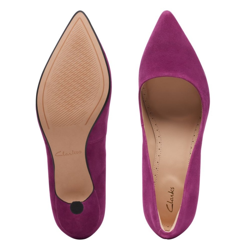 Clarks Violet55 Rae Τακούνια γυναικεια μωβ | GR170985