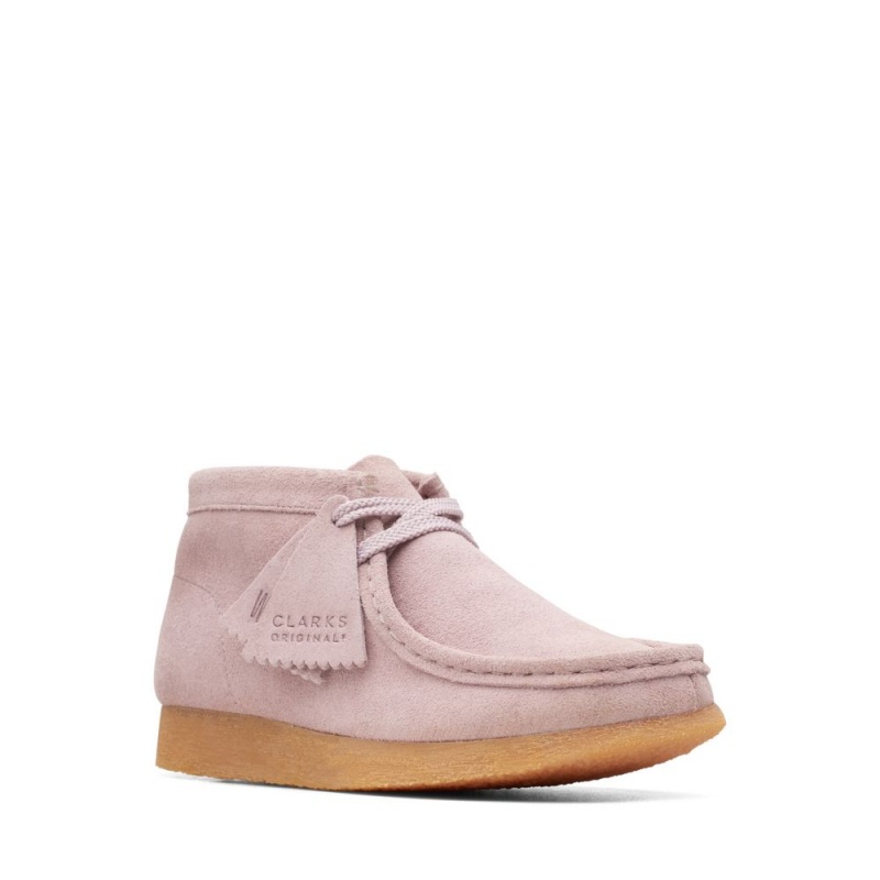 Clarks Wallabee Boot Older Μποτακια για κοριτσια ροζ | GR301462