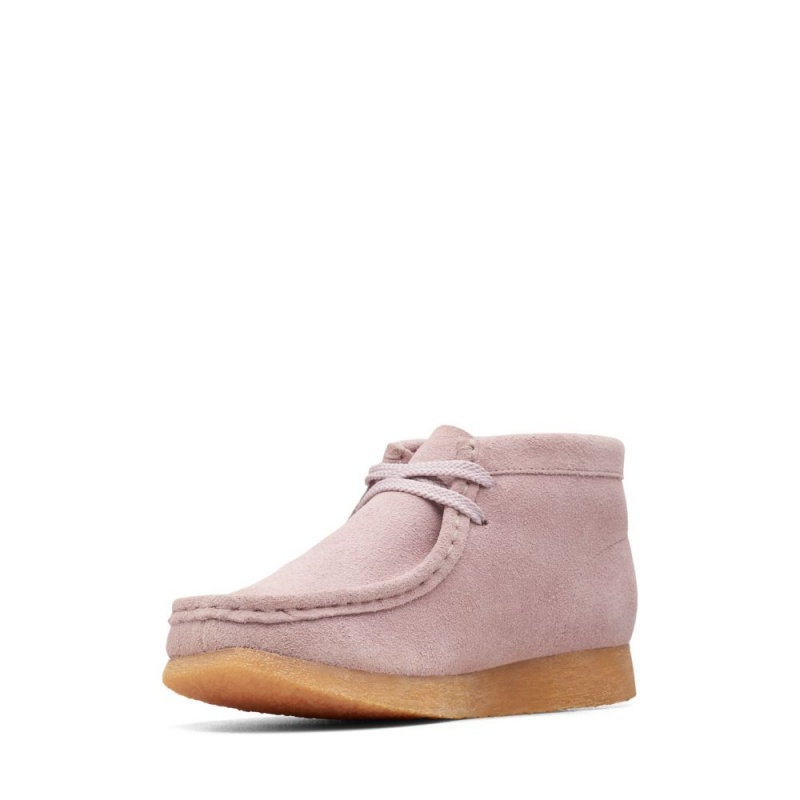 Clarks Wallabee Boot Older Μποτακια για κοριτσια ροζ | GR301462