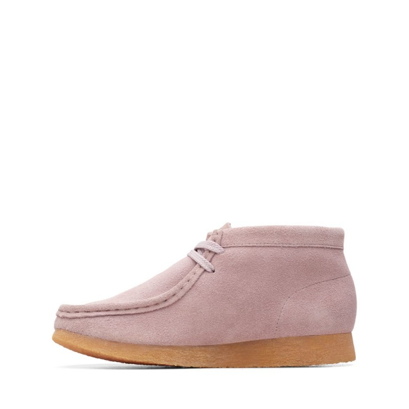 Clarks Wallabee Boot Older Μποτακια για κοριτσια ροζ | GR301462