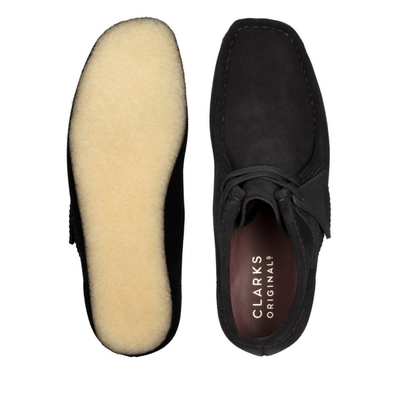 Clarks Wallabee Boot Μποτακια γυναικεια μαυρα | GR359127