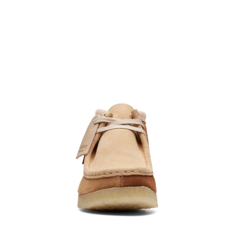 Clarks Wallabee Boot Μποτακια γυναικεια καφε | GR371259