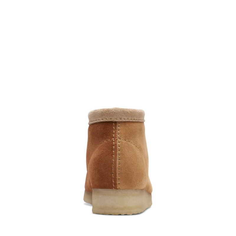 Clarks Wallabee Boot Μποτακια γυναικεια καφε | GR371259