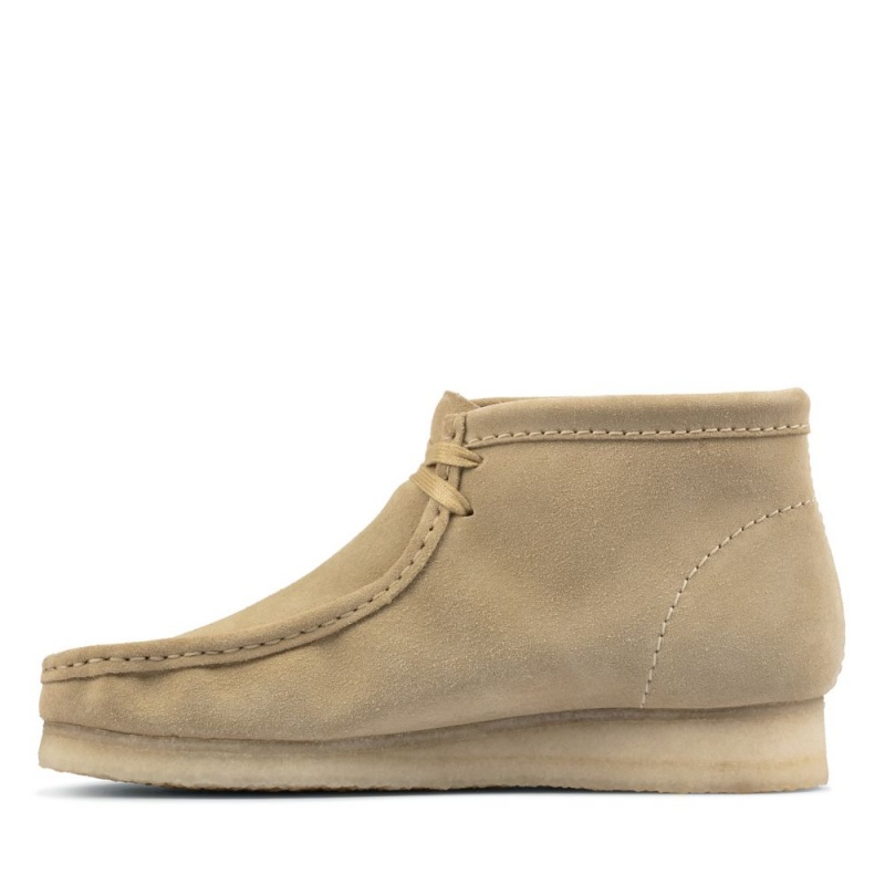 Clarks Wallabee Boot Μποτακια ανδρικα καφε | GR804362