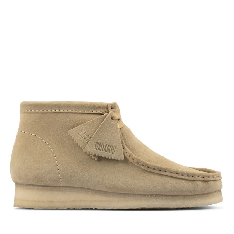 Clarks Wallabee Boot Μποτακια ανδρικα καφε | GR804362